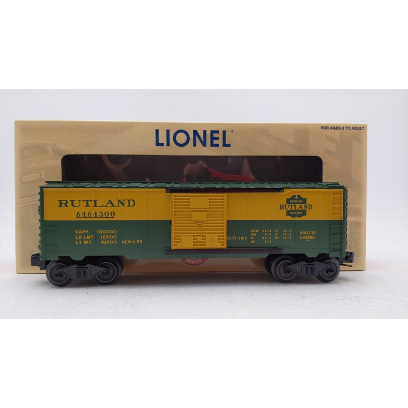 Lionel 6-39301 O Gauge Rutland Boxcar EX/Box