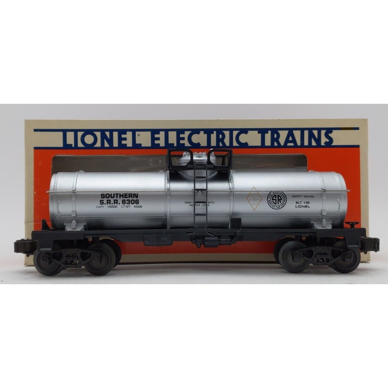 Lionel 6-6306 O Gauge FARR Southern Single-Dome Tank Car #6306 EX/Box