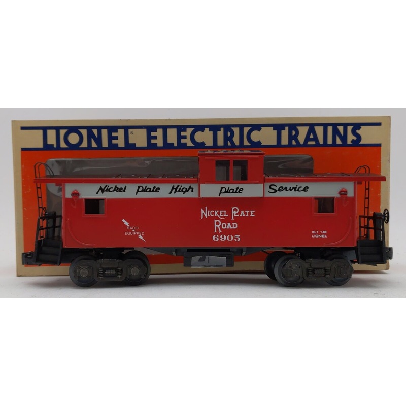 Lionel 6-6905 O Gauge Nickel Plate Road Illuminated Extended Vision Caboose EX/Box