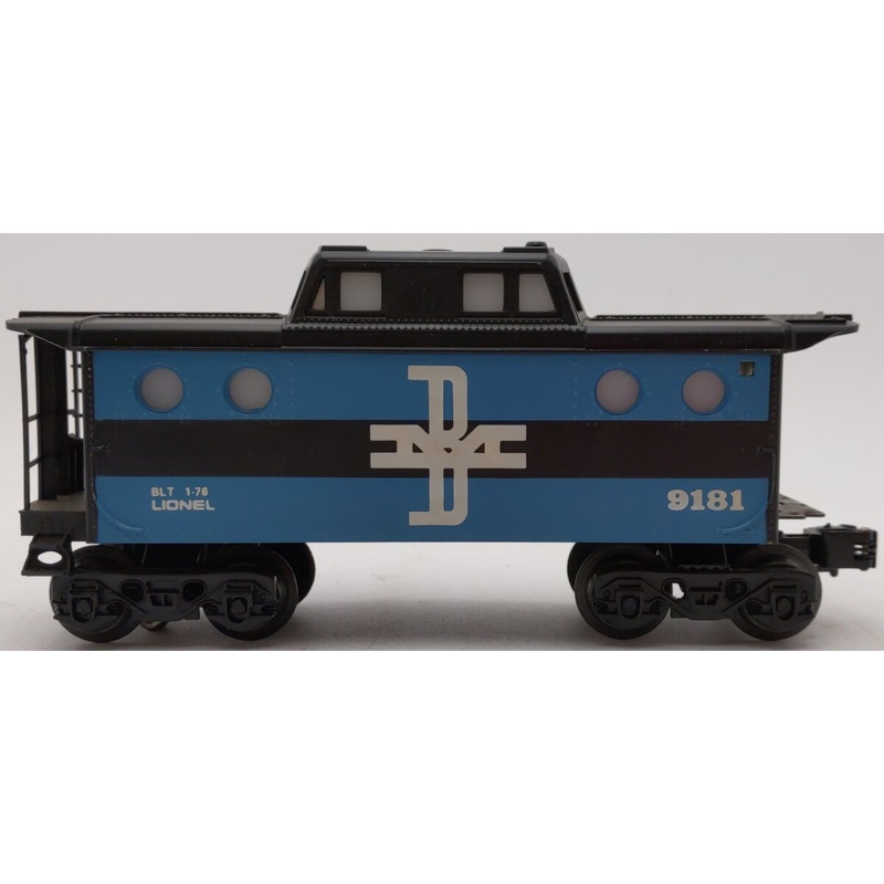 Lionel 6-9181 O Gauge Boston and Maine N5C Porthole Caboose EX