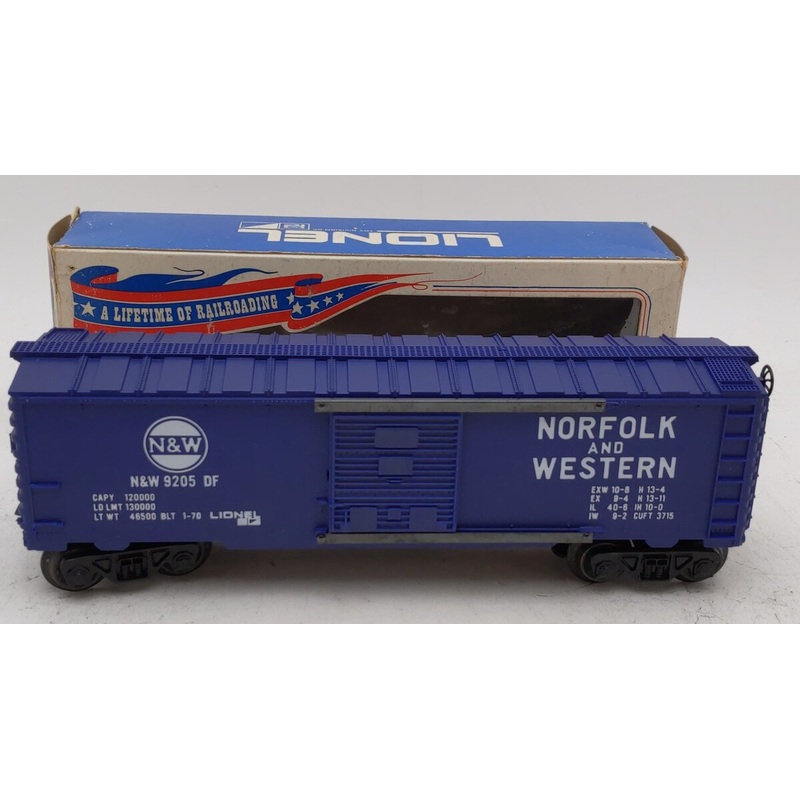 Lionel 6-9205 O Gauge Norfolk & Western Boxcar #9205 EX/Box