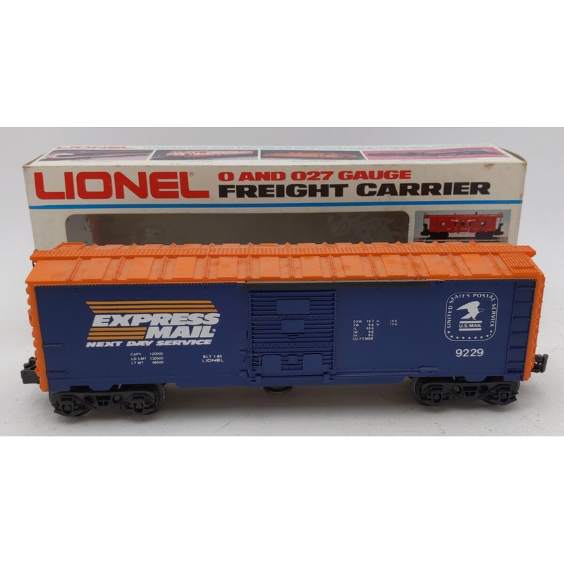Lionel 6-9229 O Gauge Operating USPS Express Mail Boxcar LN/Box
