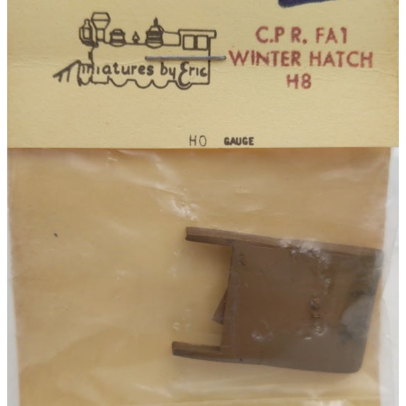 Miniatures By Eric H8 HO Scale C.P.R. FA1 Winter Hatch Brass Part