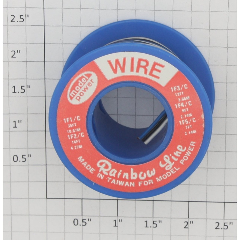 Model Power 1F3/C 28 Gauge 3-Conductor Wire (12′)