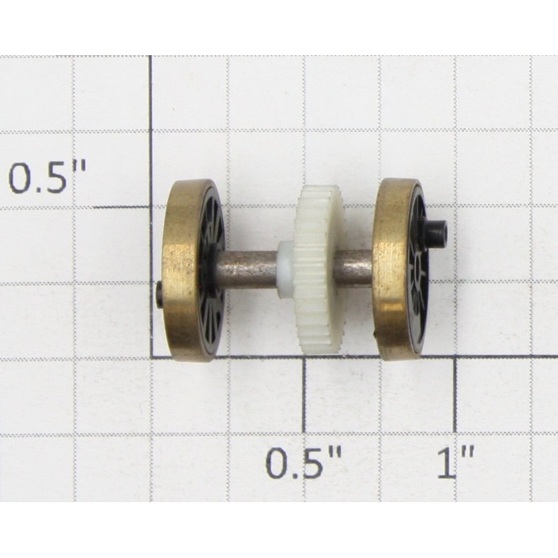 Roundhouse 76153 HO Baldwin Brass Geared Driver Wheel Set