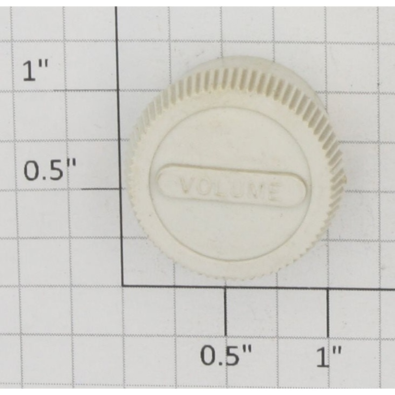 Spear-Tone by Lionel 44000-42 Phonograph White Volume Control Knob