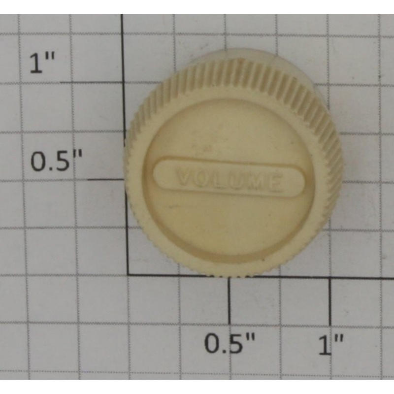 Spear-Tone by Lionel 44000-422 Spear-Tone Phono Off-White Volume Control Knob