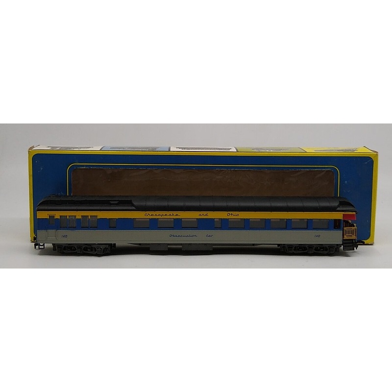 AHM 6202-C HO Scale Chesapeake & Ohio Passenger Car # 140 LN/Box