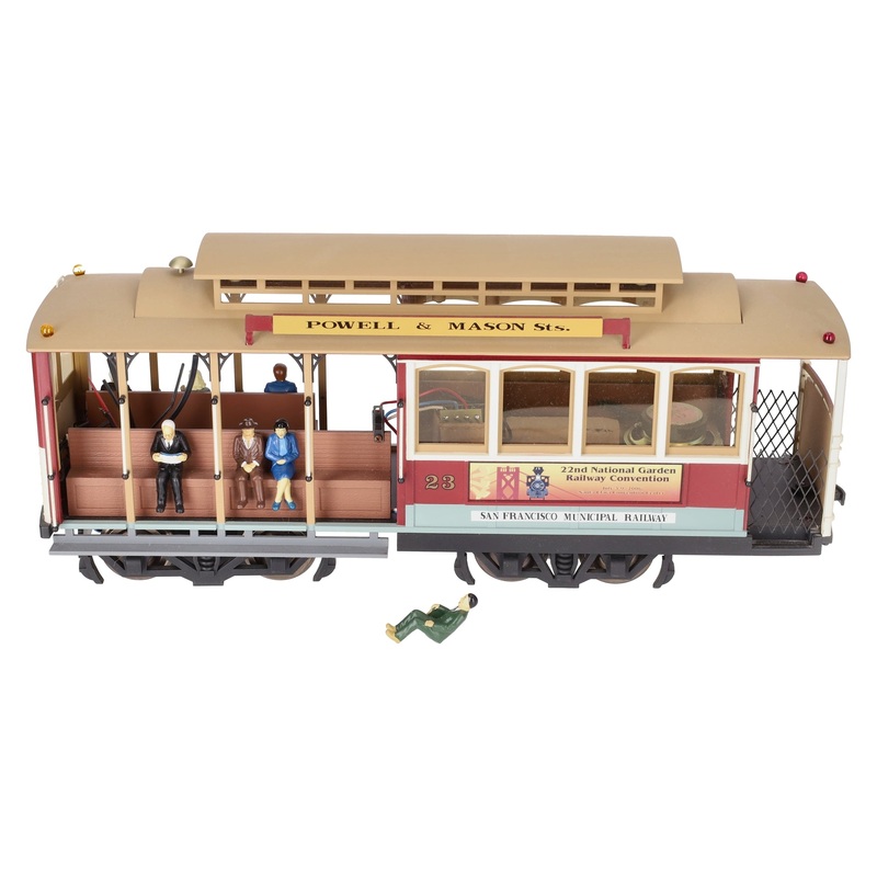 AMS AM66-012 San Francisco Cable Car Maroon #23 EX