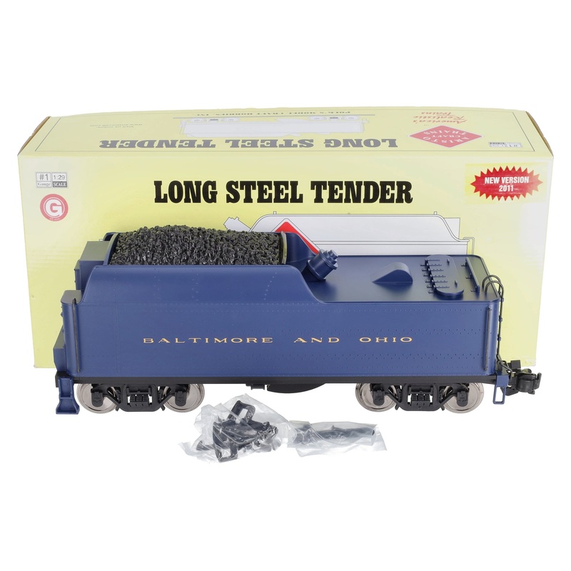 Aristo-Craft ART21402B G Scale Baltimore And Ohio Long Still Tender LN/Box