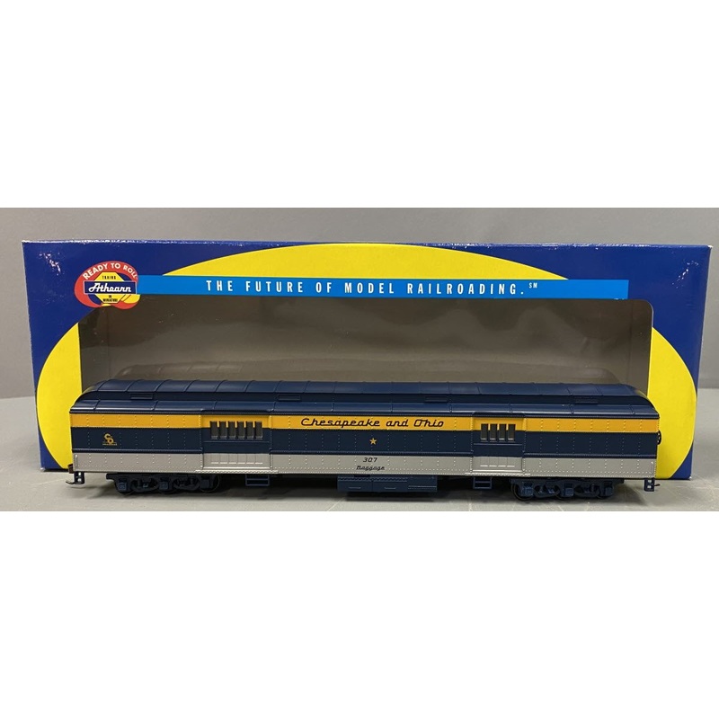 Athearn 7820 HO Scale C&O Baggage Car #307 NIB