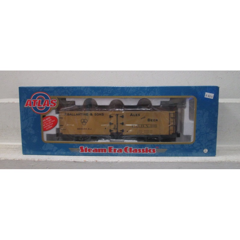 Atlas 8173-0 O Ballantine Beer 40′ Wood Reefer #100 – 3Rail NIB