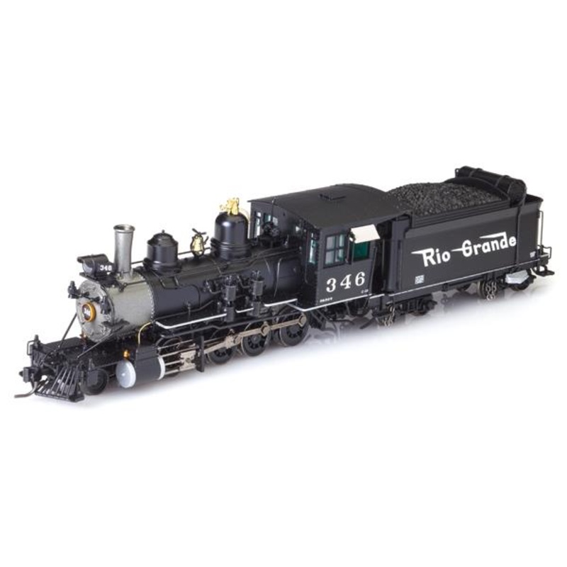 Blackstone Models 310210S HOn3 DRGW C-19 2-8-0 Steam Locomotive w/Sound/DCC #346 NIB