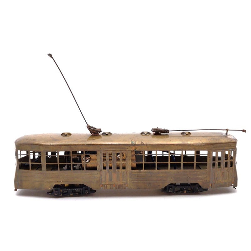 HO Scale BRASS Motorized Trolley VG