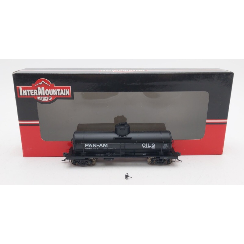 InterMountain 46210-16 HO Scale SHPX Pan-Am Oil 10,000 Gallon Tank Car #10811 EX/Box