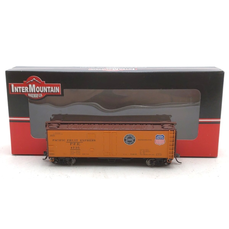 InterMountain 47420-05 HO Scale Pacific Fruit Express R-40-25 Reefer #4735 LN/Box