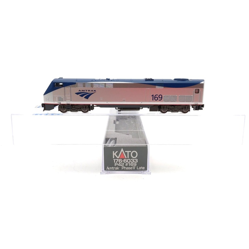 Kato 176-6033 N Amtrak Phase V P42 Genesis Late Diesel Locomotive #169 LN/Box