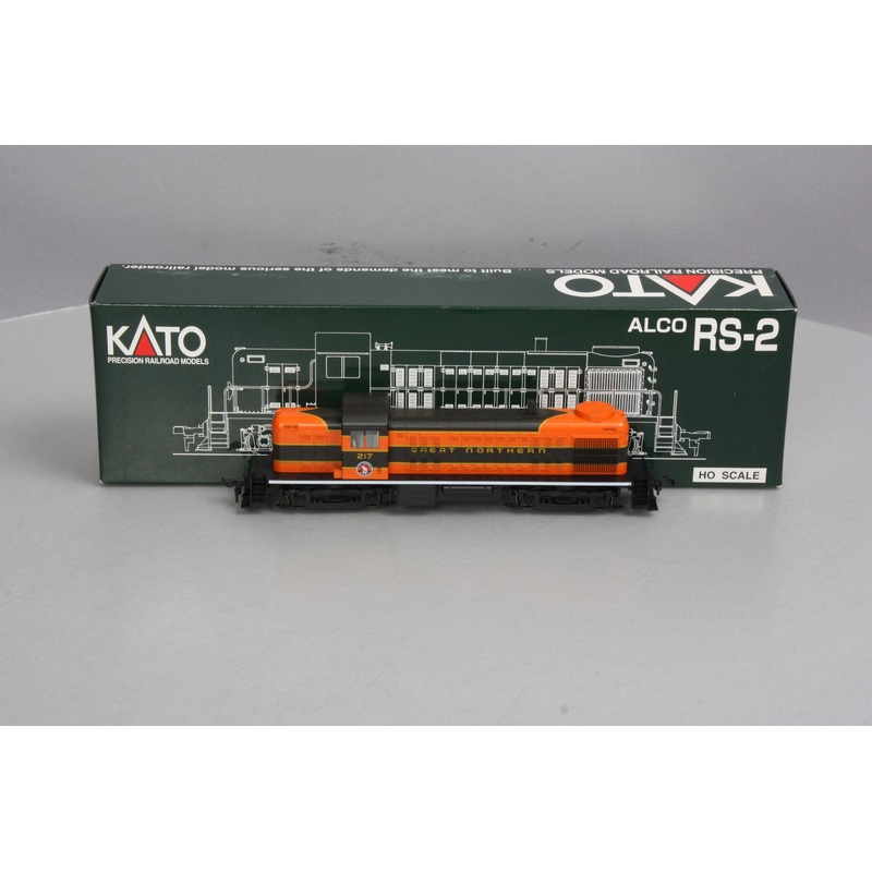 Kato 37-2302 HO Scale Great Northern Alco RS-2 Diesel Locomotive #217 LN/Box