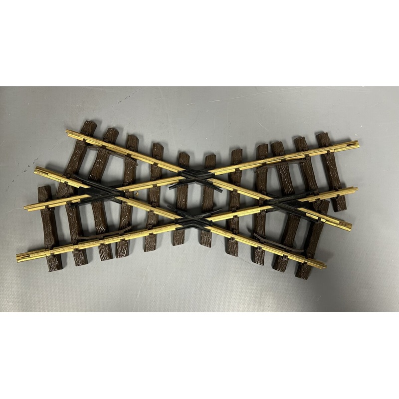 LGB 1300 G Gauge R1 30 Degree Crossing Track EX