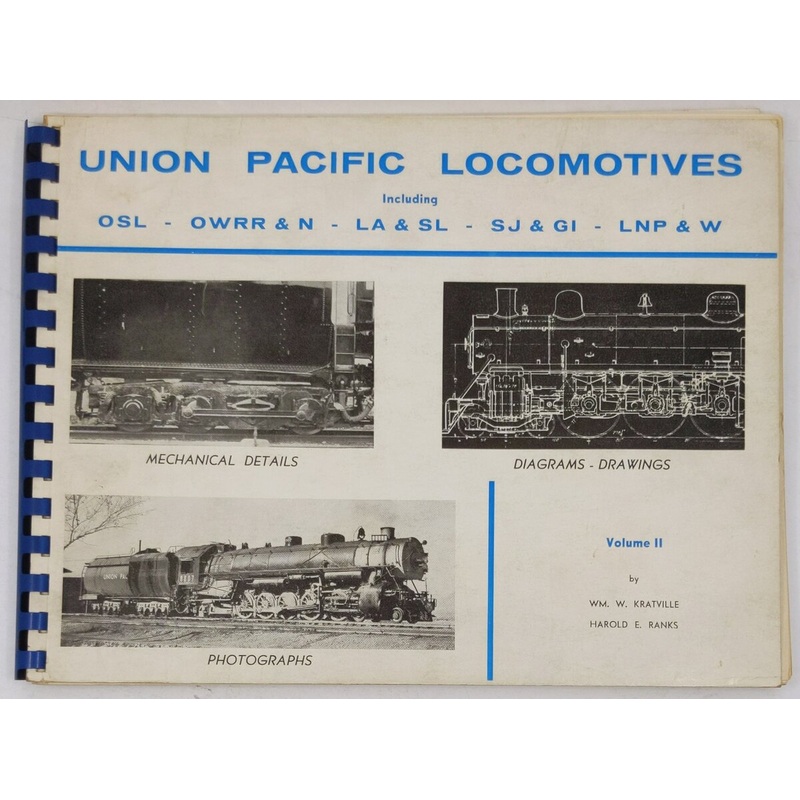 Union Pacific Locomotives Volume II Spiral Bound VG