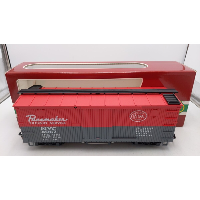 LGB 4067-F01 G Scale New York Central Pacemaker Boxcar EX/Box