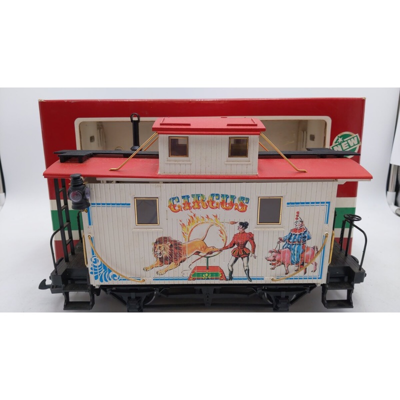 LGB 4165 Circus 4-Wheel Caboose VG/Box