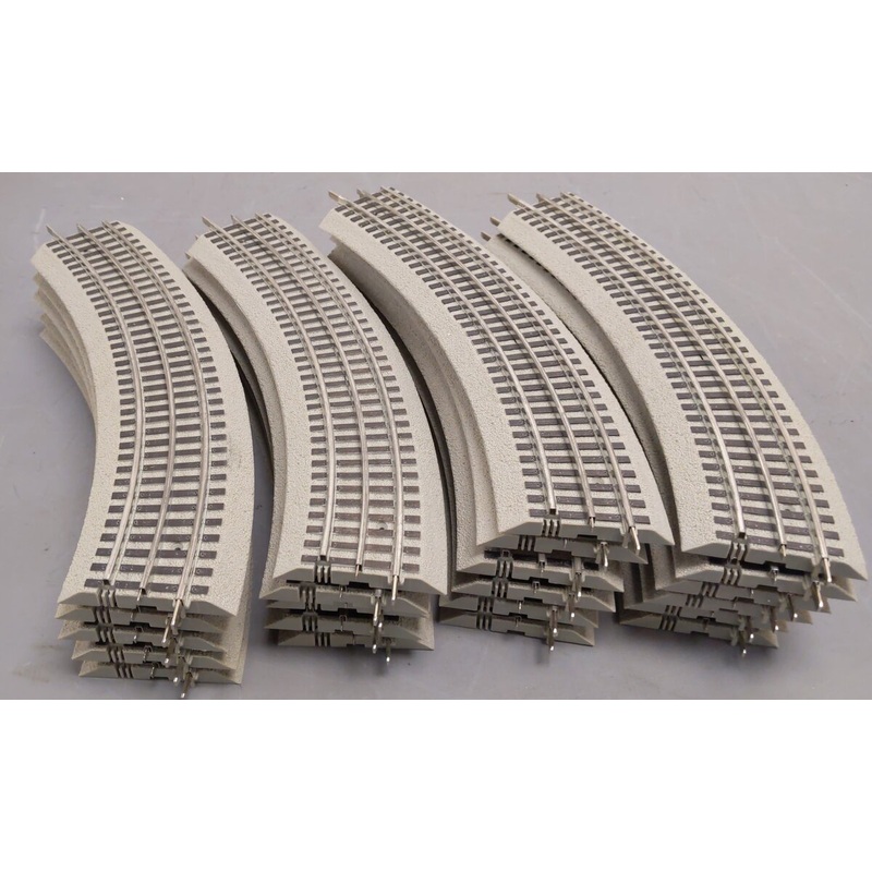 Lionel 6-12015 O-36 45-Degree Curved FasTrack Section (22) VG