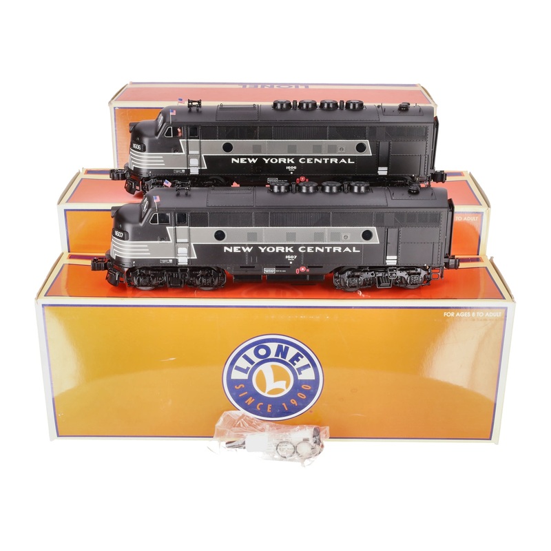 Lionel 6-14552 O New York Central F3 AA Diesel Engine Set #1606/1607 EX/Box