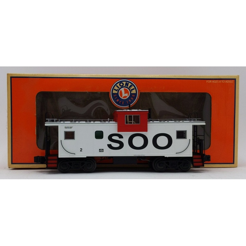 Lionel 6-17641 SOO Line Extended Vision Caboose EX/Box