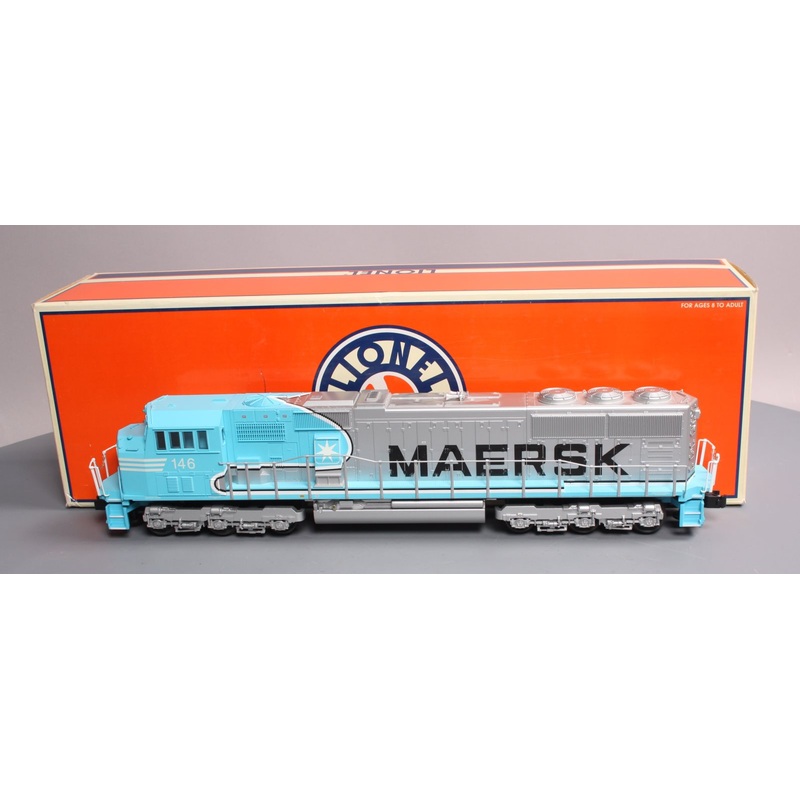 Lionel 6-18280 Maersk EMD SD70 Powered Diesel Locomotive #146 EX/Box