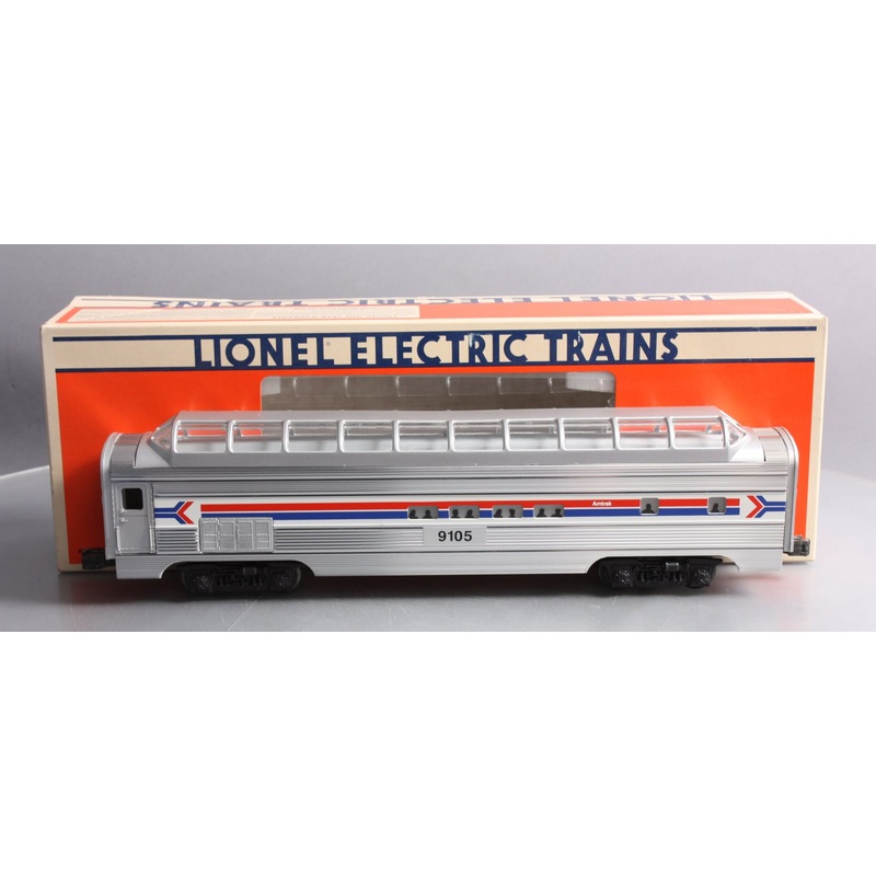 Lionel 6-19105 O Gauge Amtrak Full Vista Dome Car #9105 LN/Box