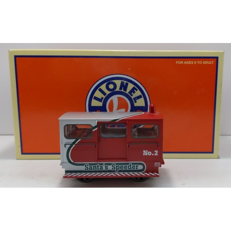Lionel 6-28412 2006 Santas Christmas Speeder LN/Box