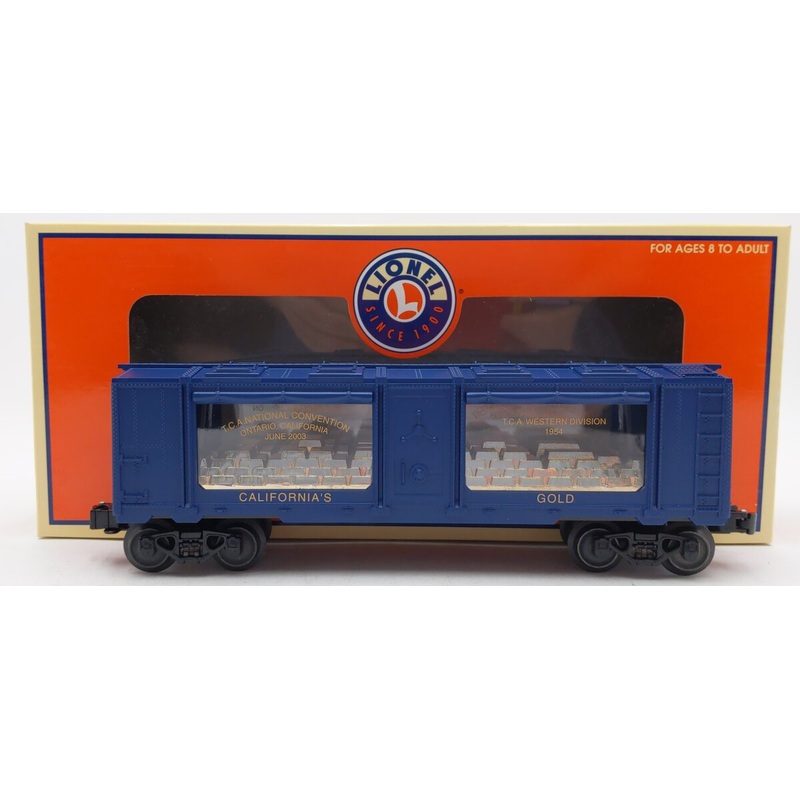 Lionel 6-52276 O Gauge TCA 2003 California’s Gold Mint Car EX/Box