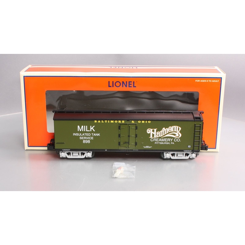 Lionel 6-52333 O Gauge Harmony Milk Car TCA 50th Anniversary w/Lou Redman Figure NIB
