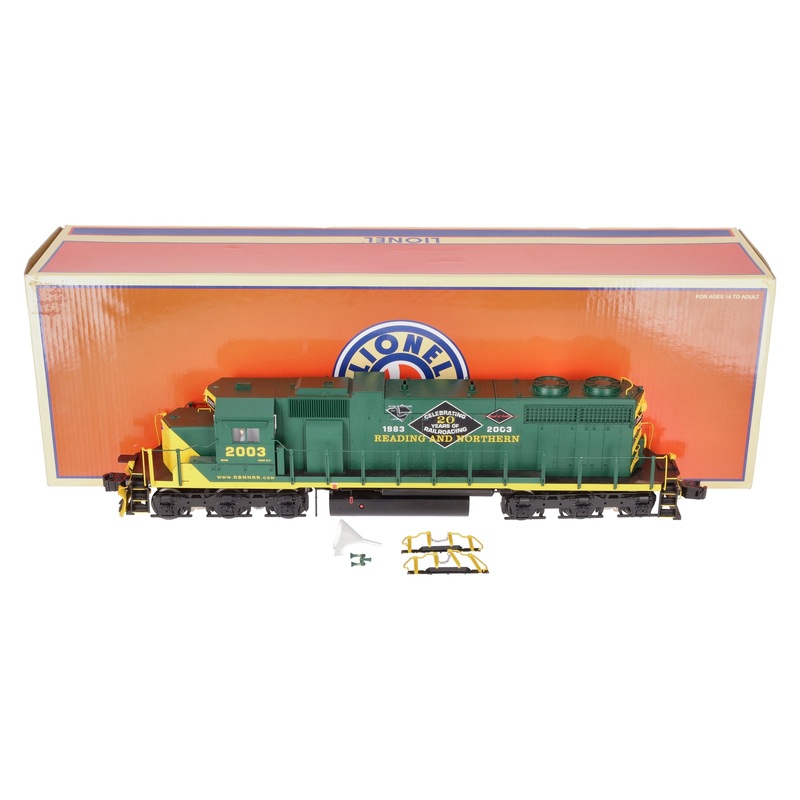 Lionel 6-82805 O Reading & Northern BTO Legacy SD38 Diesel Locomotive #2003 EX/Box