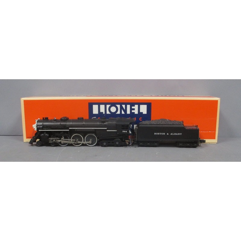 Lionel 6-8606 O Boston & Albany 4-6-4 Hudson Steam Locomotive & Tender #784 EX/Box