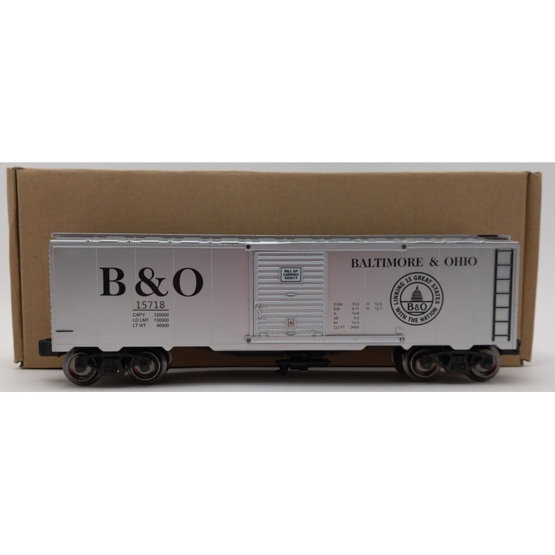 Menards 279-4528 O Baltimore & Ohio Boxcar #15718 EX/Box