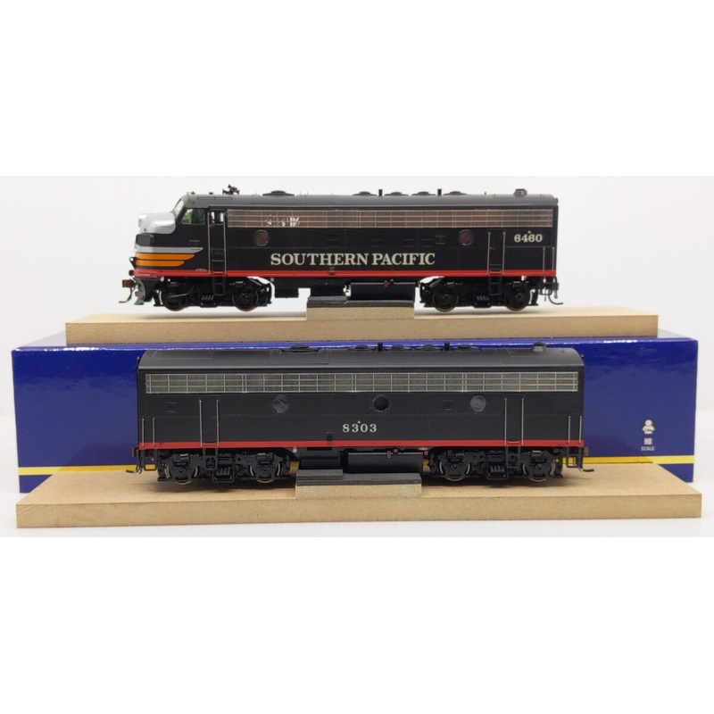 Athearn G22603 HO SP FP7 A/B/Snowplow Diesel Loco w/DCC & Sound #6460, #8303 NIB