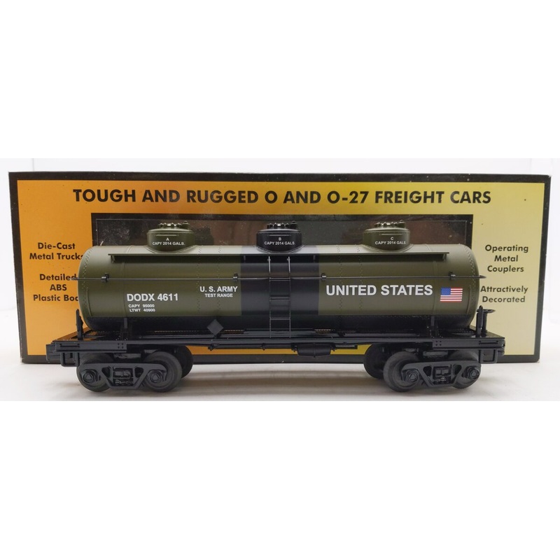 MTH 30-73352 O US Army 3-Dome Tank Car LN/Box