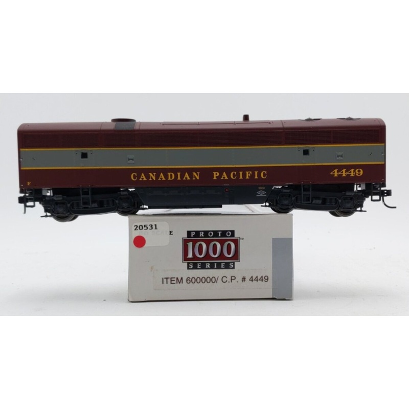 Proto 1000 600000 HO Scale Canadian Pacific Diesel Locomotive #4449 LN/Box