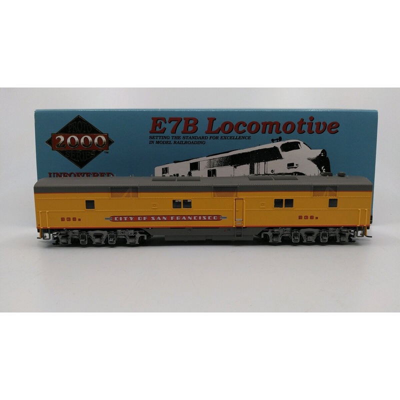 Proto 2000 23067 HO Union Pacific Unpowered E7B B-Unit Diesel #908 NIB
