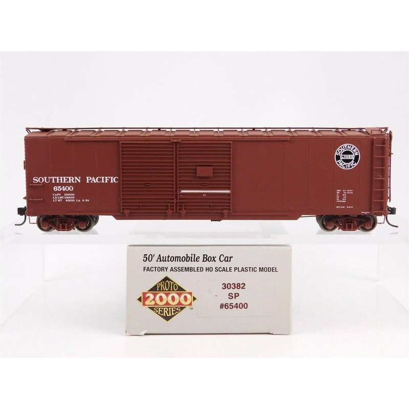 Proto 2000 30382 HO Scale Southern Pacific 50′ Automobile Box Car #65400 NIB