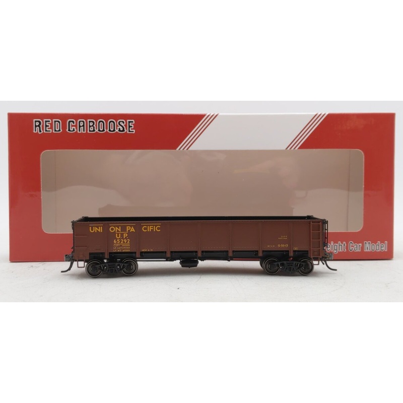Red Caboose RR-35021-30 HO Union Pacific Drop Bottom Gondola #65292 LN/Box