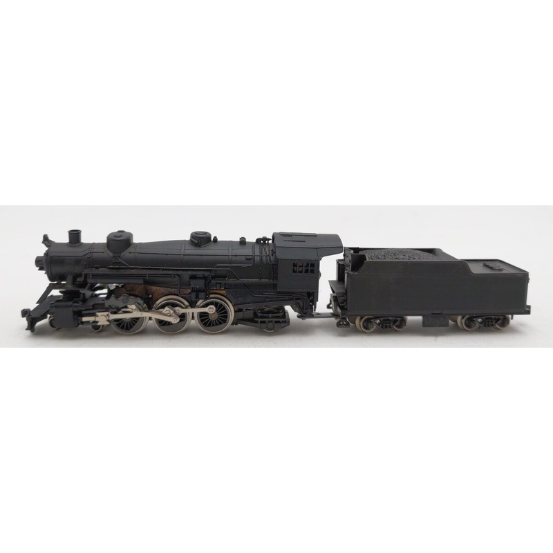 Rivarossi 9295 N Undecorated Black Mikado Steam Locomotive LN
