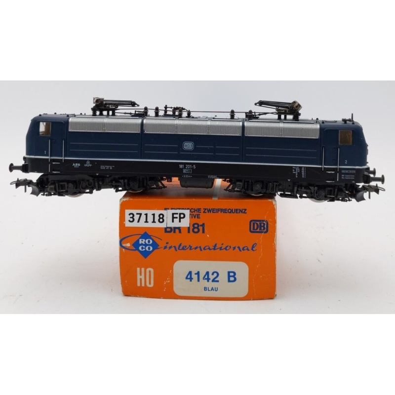 Roco 4142B HO Scale DB Electric Locomotive BR 181 201-5 EX/Box
