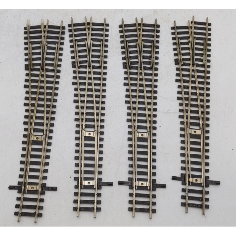 Shinohara Track HO Code 100 Left Hand Manual Switches [4] EX