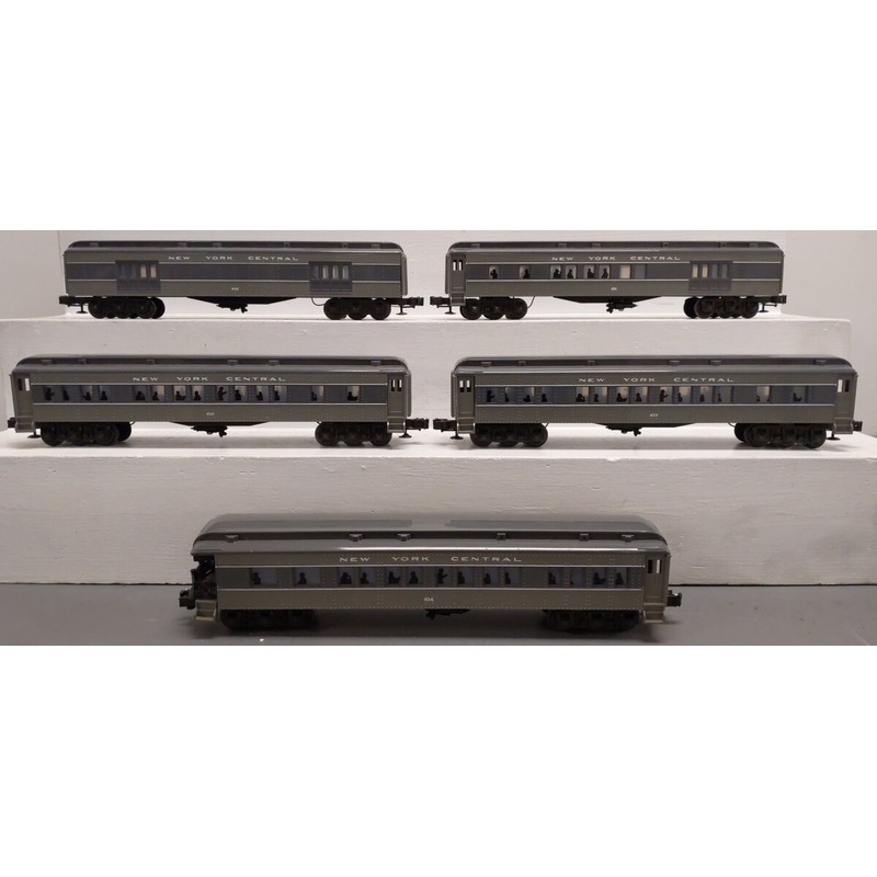 Williams 2503 New York Central 60′ Madison Passenger Cars (Set of 5) EX