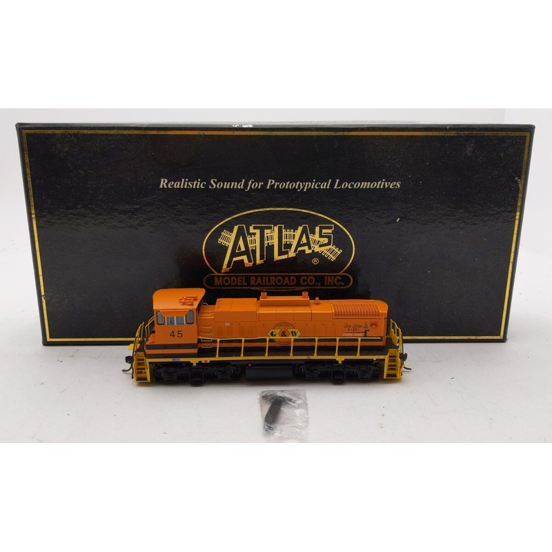 Atlas 9419 HO Genesee & Wyoming MP-15DC Locomotive #45 EX/Box