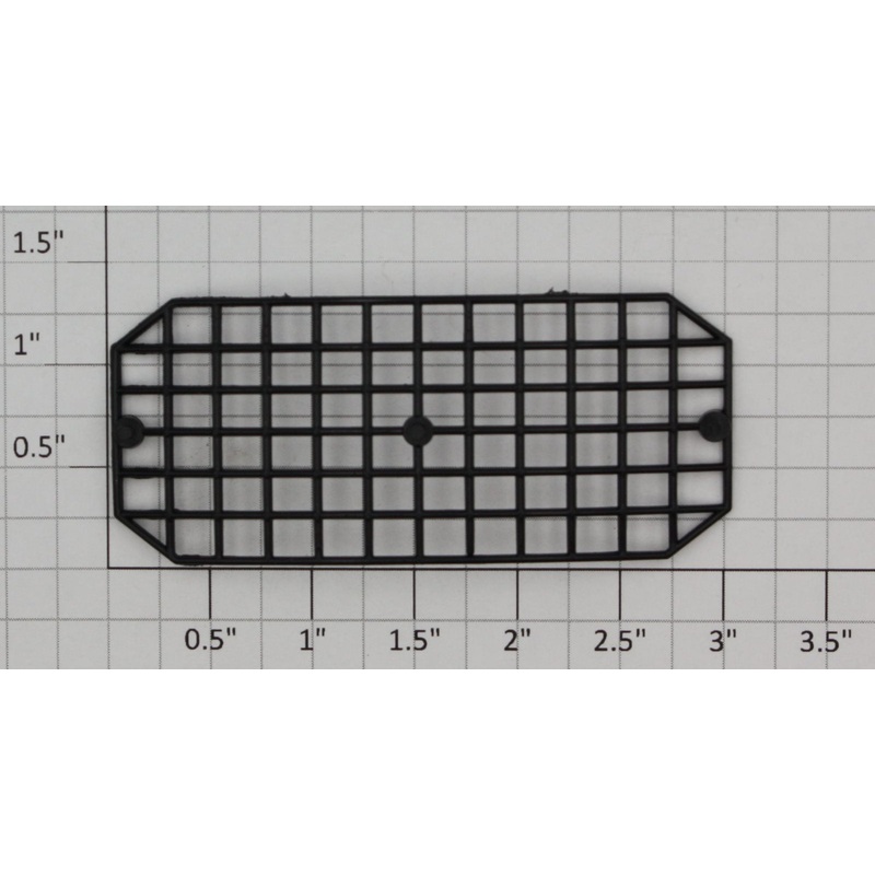 Lionel 3540-2 Unpainted Black Radar Antenna Screen