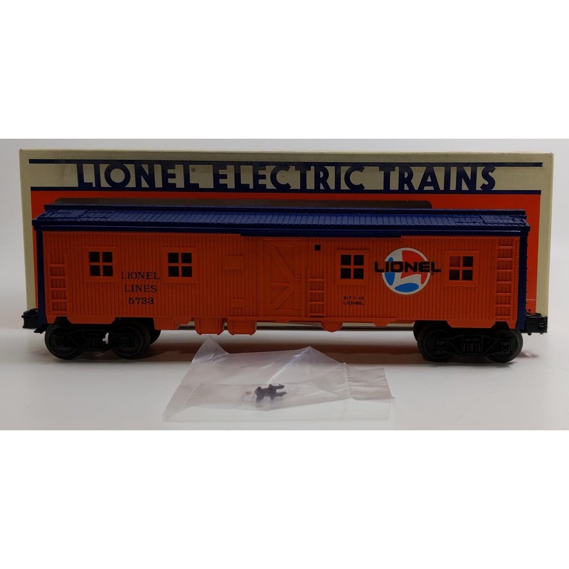 Lionel 6-5733 O Gauge Lionel Lines Illuminated Bunk Car LN/Box